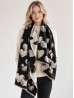 Heart Design Blanket Scarf Heart Design Blanket Scarf